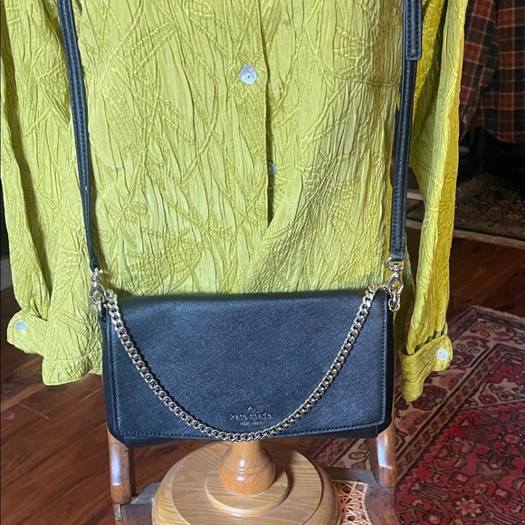 kate spade Handbags - kate spade Black Laurel Way Crossbody with Gold Chain